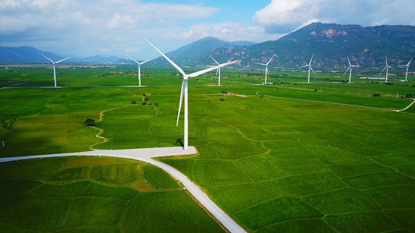 Dự án cánh đồng điện gió cung cấp nguồn năng lượng sạch và tạo ra tín chỉ carbon giá trị cao